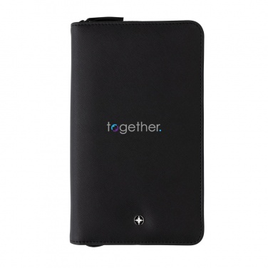 Logotrade promotional merchandise photo of: Swiss Peak Heritage RCS rPU RFID travel wallet