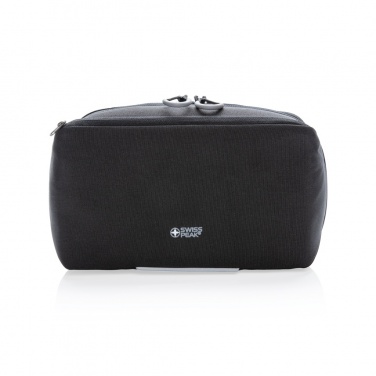 Logo trade promotional giveaways picture of: Swiss Peak AWARE™ toiletry bag PVC free