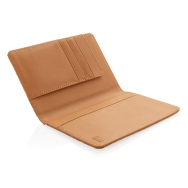 Logotrade promotional gift image of: Cork secure RFID passport cover