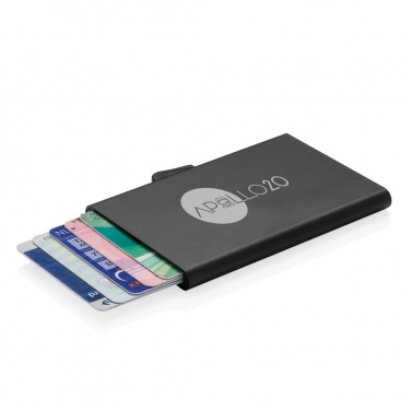 Logotrade promotional product image of: C-Secure aluminium RFID card holder