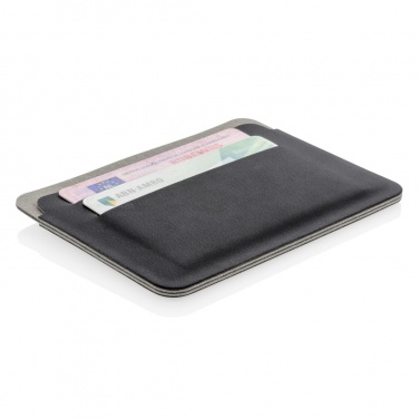 Logo trade promotional giveaways picture of: Quebec RFID safe cardholder
