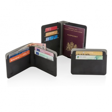Logo trade advertising products image of: Quebec RFID safe cardholder