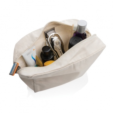 Logotrade promotional merchandise image of: Impact Aware™ 285 gsm rcanvas toiletry bag undyed