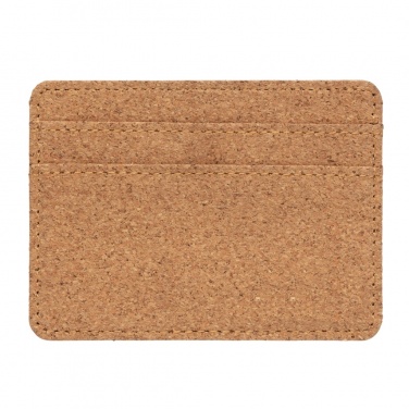 Logotrade promotional giveaway image of: Cork secure RFID slim wallet