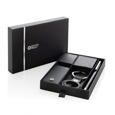 Logotrade promotional item image of: SP Tula RCS certified rPU 3 piece deluxe gift set