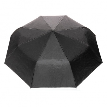 Logo trade promotional products image of: 21" Impact AWARE™ RPET 190T Pongee dual colour mini umbrella
