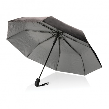 Logo trade promotional gift photo of: 21" Impact AWARE™ RPET 190T Pongee dual colour mini umbrella
