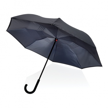 Logotrade advertising products photo of: 23" Impact AWARE™ RPET 190T reversible umbrella
