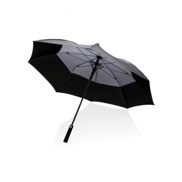 Logotrade promotional giveaway image of: 27" Impact AWARE™ RPET 190T auto open stormproof umbrella