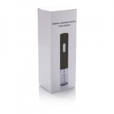 Logo trade promotional items picture of: Electric wine opener - battery operated