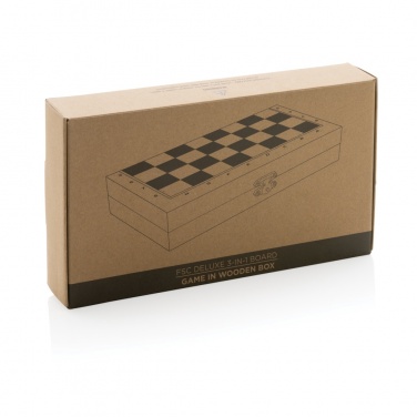 Logotrade corporate gift picture of: Deluxe 3-in-1 boardgame in box