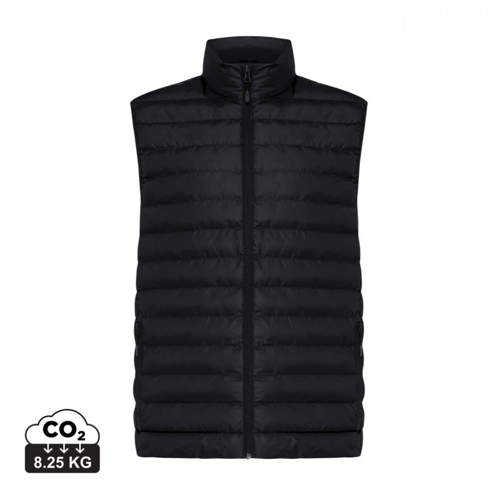 Logotrade promotional merchandise picture of: Iqoniq Meru men recycled polyester bodywarmer