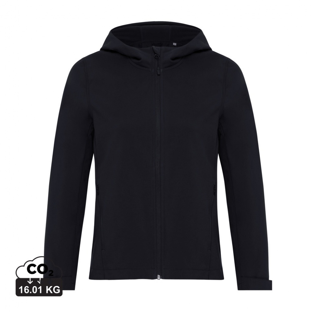 Logo trade promotional product photo of: Iqoniq Makalu women recycled polyester soft shell jacket