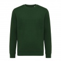 Iqoniq Etosha lightweight recycled cotton crew neck, forest green