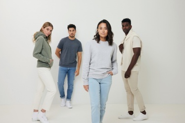 Logo trade promotional items picture of: Iqoniq Torres recycled cotton hoodie undyed