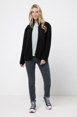 Logo trade corporate gifts image of: Iqoniq Diran recycled polyester pile fleece jacket