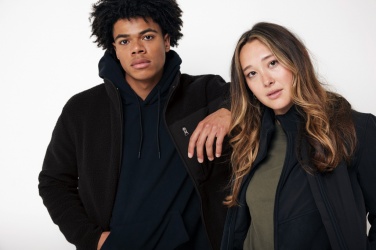 Logo trade promotional giveaway photo of: Iqoniq Diran recycled polyester pile fleece jacket