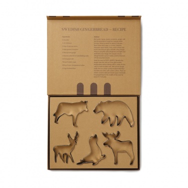 Logo trade promotional products picture of: VINGA Nordic big 5 cookie cutter 5-piece set