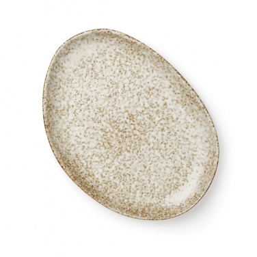 Logo trade promotional gift photo of: VINGA Nuvem stoneware serving plate