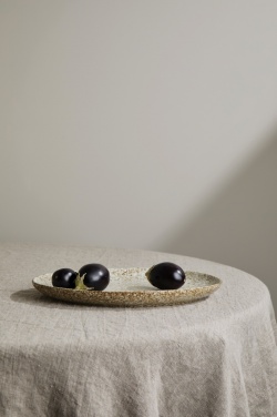 Logotrade promotional products photo of: VINGA Nuvem stoneware serving plate