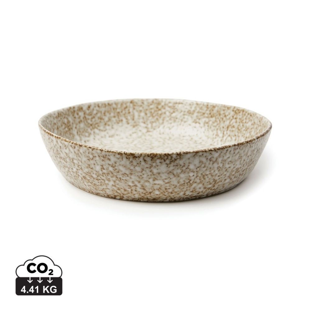 Logo trade promotional product photo of: VINGA Nuvem stoneware serving bowl