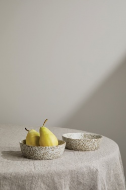 Logo trade advertising products picture of: VINGA Nuvem stoneware mini bowl, 2 pcs set