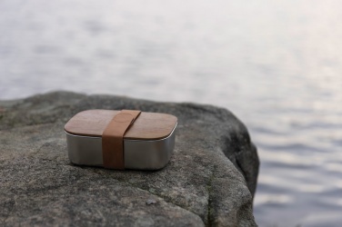 Logo trade promotional items image of: VINGA Ciro RCS recycled steel lunch box