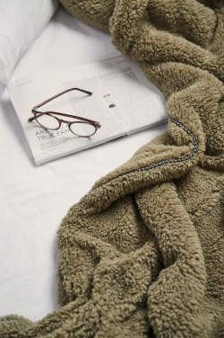 Logotrade promotional merchandise image of: VINGA Maine GRS recycled double pile blanket