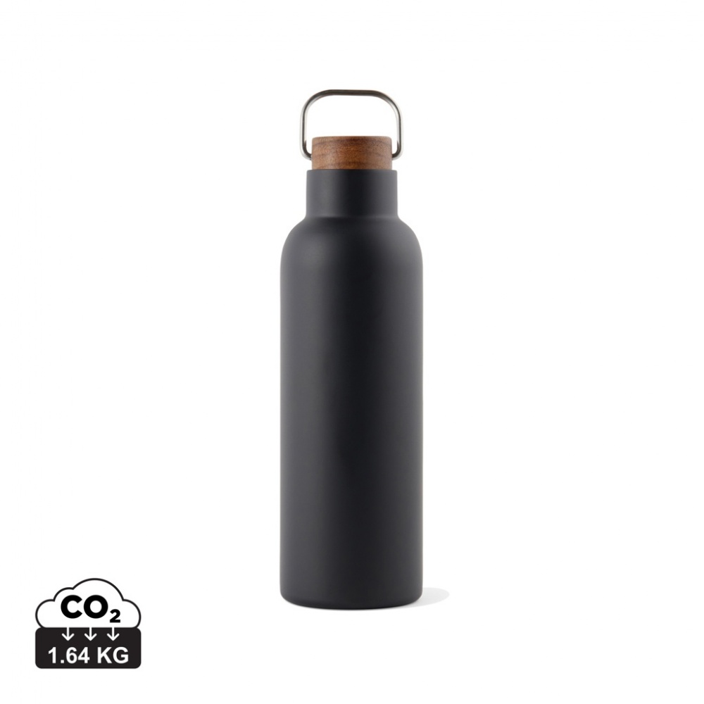 Logo trade promotional giveaway photo of: VINGA Ciro RCS recycled vacuum bottle 800ml