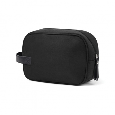 Logo trade corporate gift photo of: VINGA Marlow RCS recycled polyester toiletry bag
