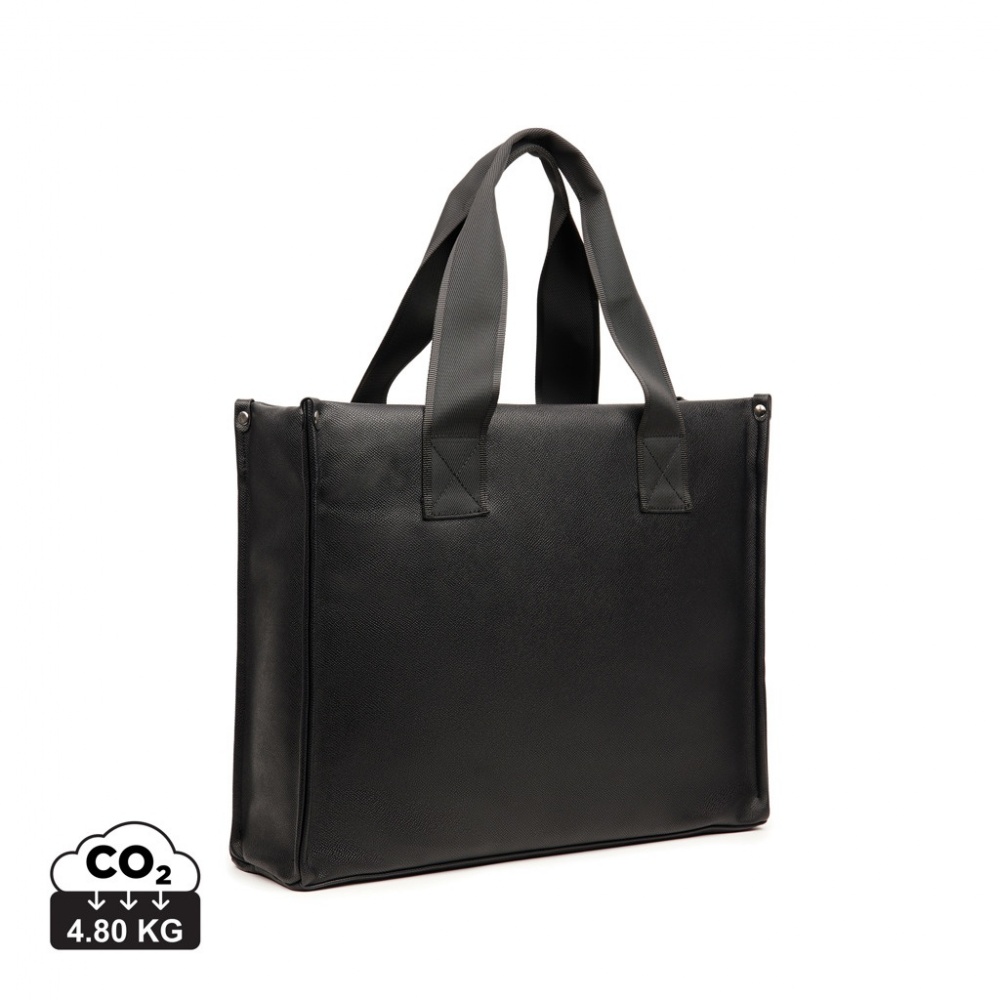 Logo trade business gift photo of: VINGA Bermond RCS recycled PU tote bag
