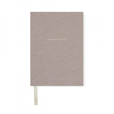 Logo trade promotional merchandise photo of: VINGA Thankfulness GRS recycled paper journal