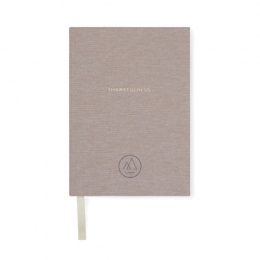 Logotrade promotional merchandise picture of: VINGA Thankfulness GRS recycled paper journal