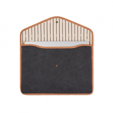 Logotrade promotional merchandise image of: VINGA Bosler GRS recycled canvas 14" laptop sleeve