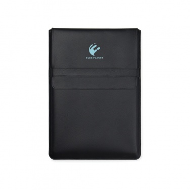 Logo trade promotional merchandise picture of: VINGA Timo PU RCS RPET 16" laptop sleeve
