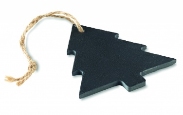 Logo trade corporate gifts image of: Slate xmas hanger tree