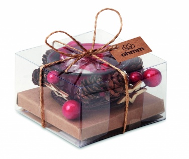 Logo trade promotional products picture of: Christmas candle holder