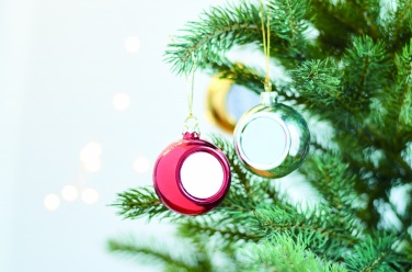 Logo trade promotional merchandise image of: Christmas ball for sublimation