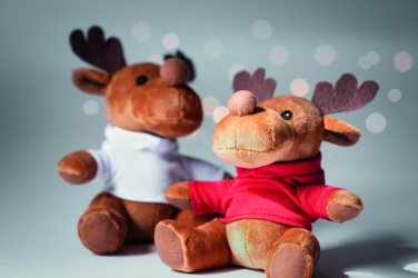 Logotrade promotional gift picture of: Plush reindeer with hoodie
