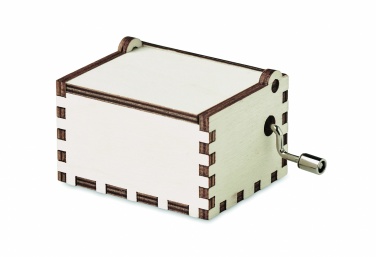 Logotrade business gift image of: Wooden Christmas music box