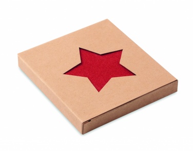 Logotrade promotional gift picture of: RPET 4 felt coaster set
