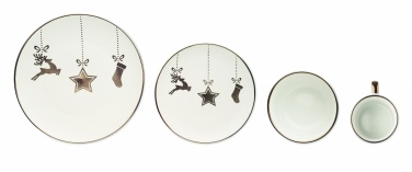 Logo trade promotional items image of: 4 piece ceramic place setting