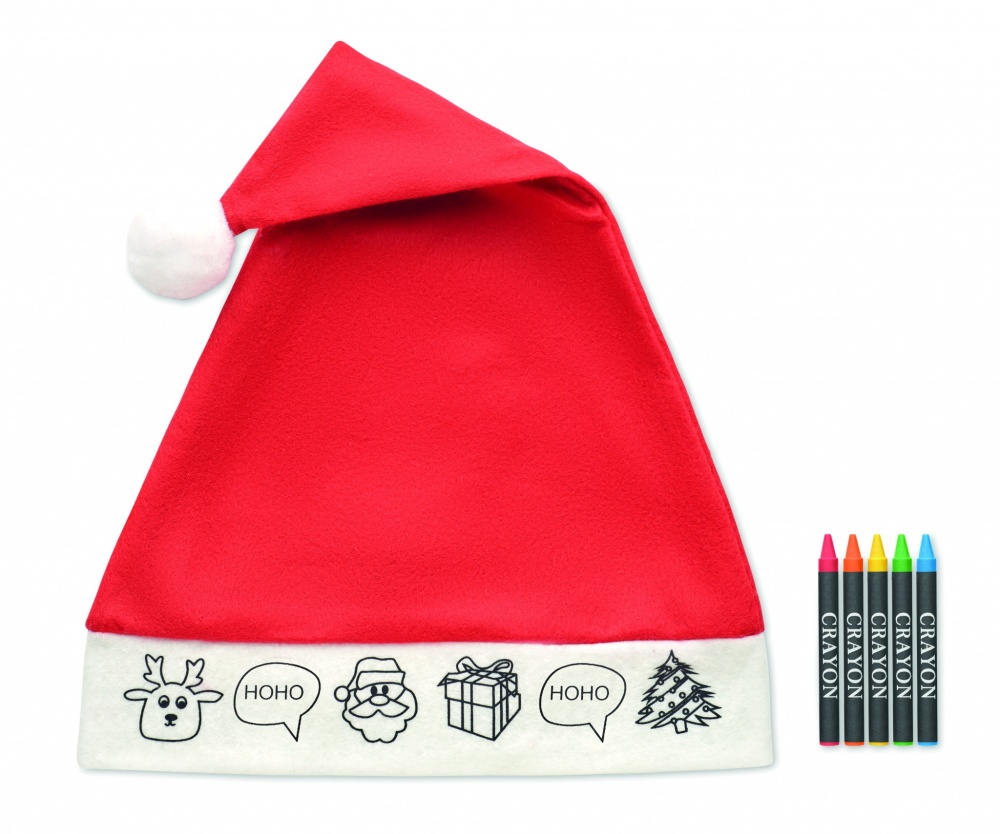 Logotrade promotional item picture of: Kids Santa hat