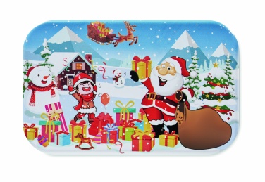 Logo trade promotional merchandise image of: Wooden Christmas puzzle