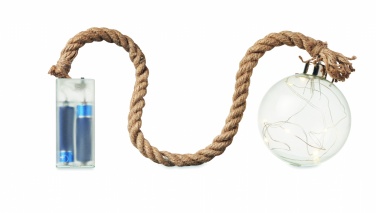 Logotrade promotional giveaway picture of: Glass bauble LED light