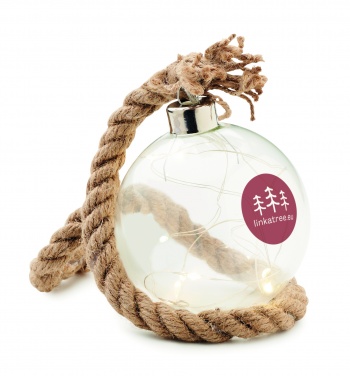 Logotrade corporate gifts photo of: Glass bauble LED light