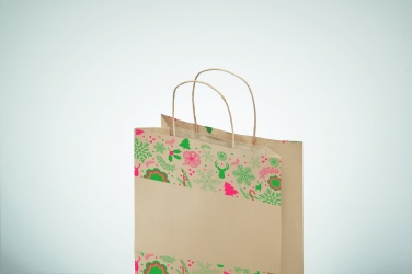 Logo trade promotional giveaways image of: Gift paper bag small