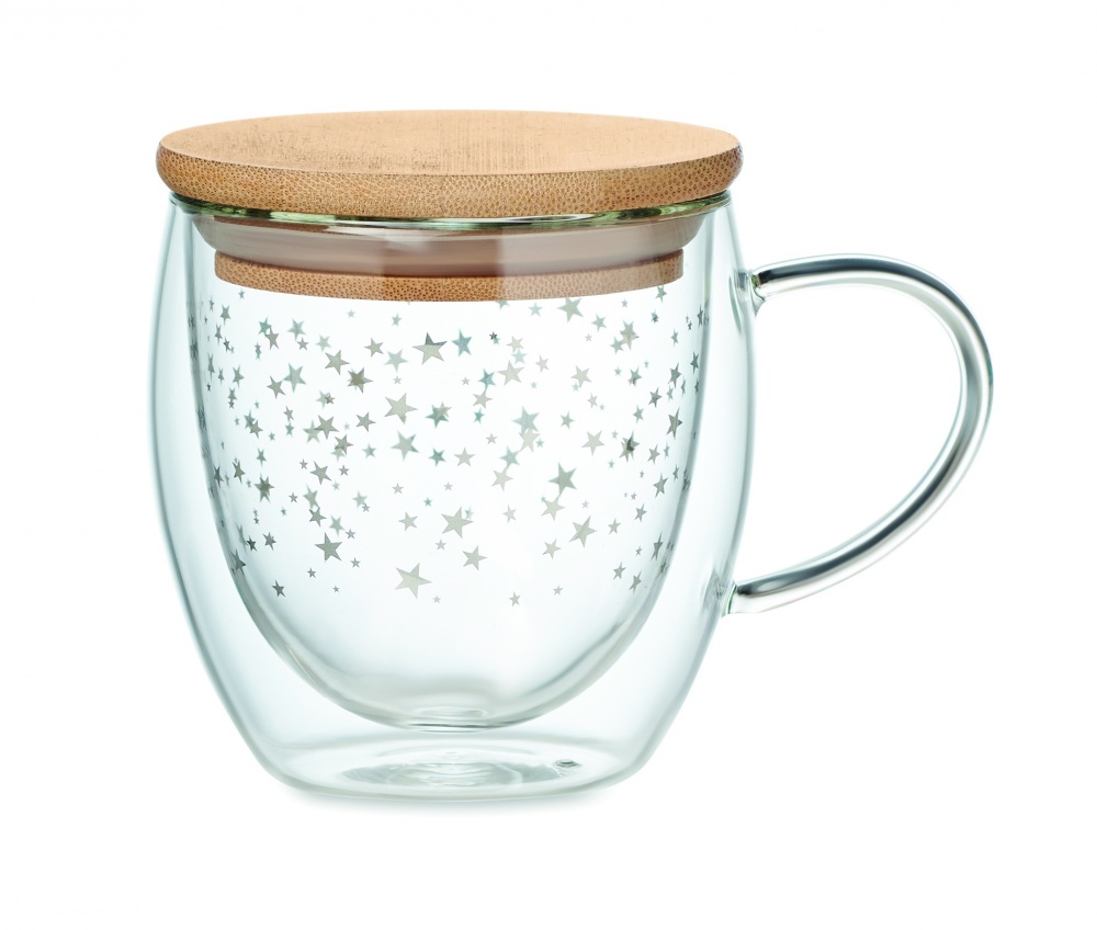 Logotrade promotional gift image of: Double wall borosilicate mug