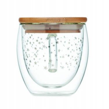 Logo trade corporate gifts picture of: Double wall borosilicate mug