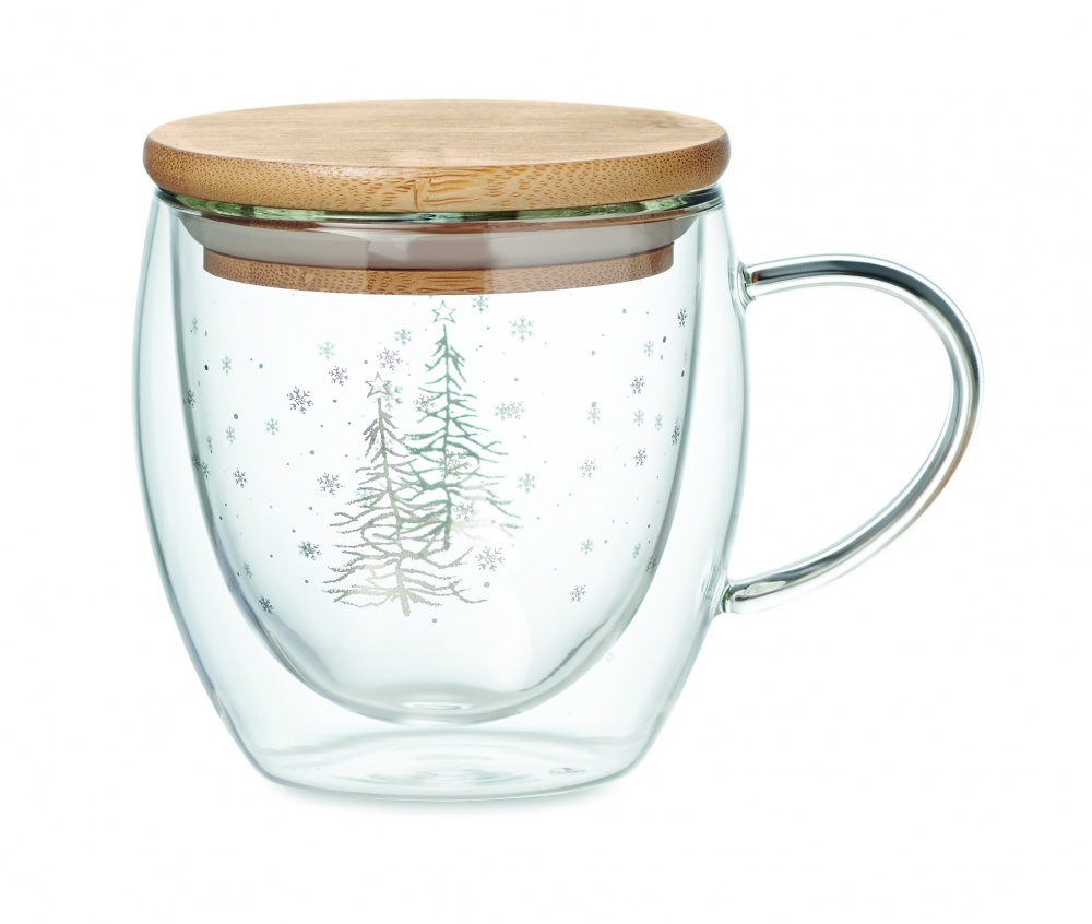 Logotrade promotional products photo of: Double wall borosilicate mug